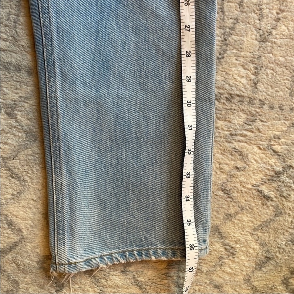 Agolde Riley High Rise Straight Crop Jeans - Picture 6 of 10
